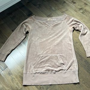 Veleour juicy couture top